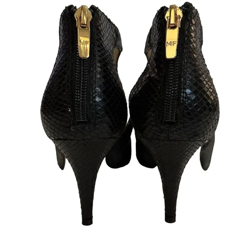 Marc Fisher Women's Kabriele 3 Black Stiletto Pumps Size 6 Formal‎ Heels - Picture 8 of 12